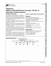 DataSheet LM2591HV pdf
