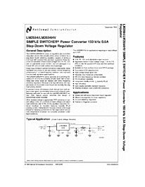 DataSheet LM2594 pdf