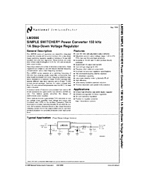 DataSheet LM2595 pdf