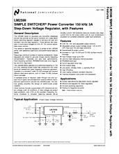 DataSheet LM2599 pdf