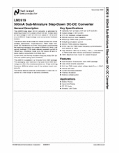 DataSheet LM2619 pdf