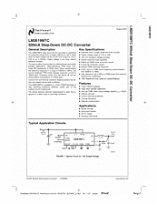 DataSheet LM2619MTC pdf