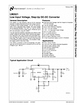 DataSheet LM2621 pdf