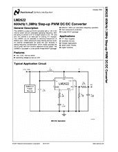 DataSheet LM2622 pdf