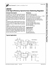 DataSheet LM2655 pdf