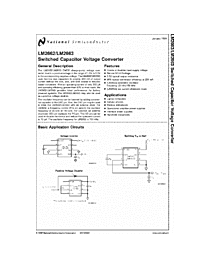 DataSheet LM2663 pdf