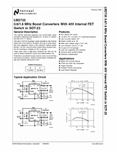 DataSheet LM2733 pdf