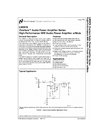 DataSheet LM2876 pdf