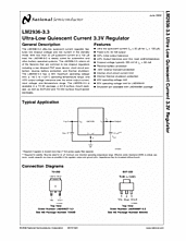 DataSheet LM2936-3.3 pdf