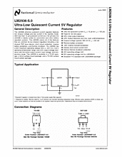 DataSheet LM2936-5.0 pdf