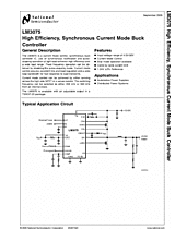 DataSheet LM3075 pdf