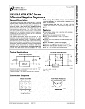 DataSheet LM320L pdf