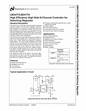 DataSheet LM3477A pdf