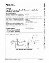 DataSheet LM3478 pdf