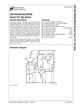 DataSheet LM348 pdf