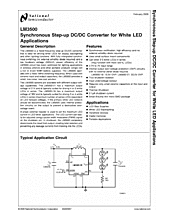 DataSheet LM3500 pdf