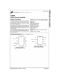 DataSheet LM380 pdf