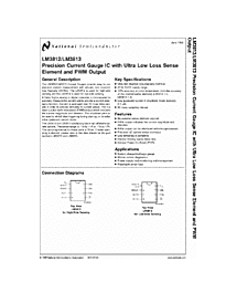 DataSheet LM3813 pdf