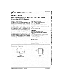 DataSheet LM3815 pdf