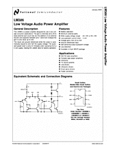 DataSheet LM386 pdf