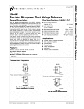 DataSheet LM4041 pdf