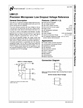 DataSheet LM4121 pdf