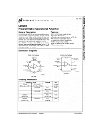 DataSheet LM4250 pdf