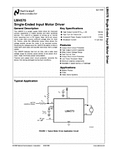 DataSheet LM4570 pdf