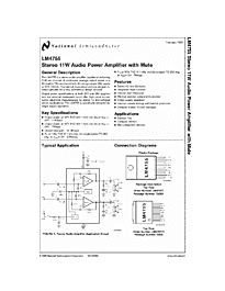 DataSheet LM4755 pdf