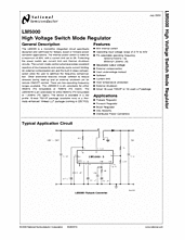 DataSheet LM5000 pdf