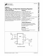 DataSheet LM5010 pdf