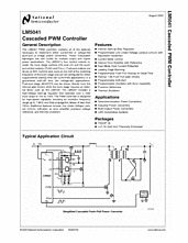 DataSheet LM5041 pdf