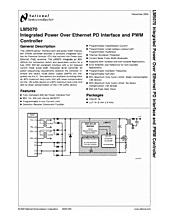 DataSheet LM5070 pdf