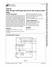 DataSheet LM5102 pdf