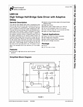 DataSheet LM5104 pdf