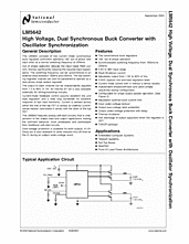 DataSheet LM5642 pdf
