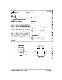 DataSheet LM613 pdf