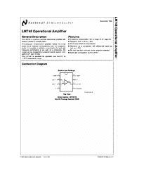 DataSheet LM748 pdf