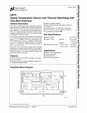 DataSheet LM75 pdf