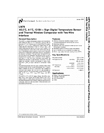DataSheet LM76 pdf