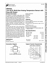 DataSheet LM94022 pdf