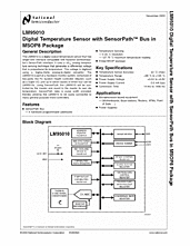 DataSheet LM95010 pdf