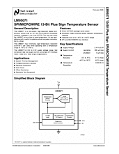 DataSheet LM95071 pdf