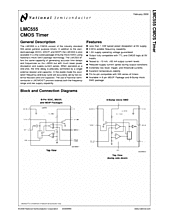 DataSheet LMC555 pdf