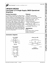 DataSheet LMC6035 pdf