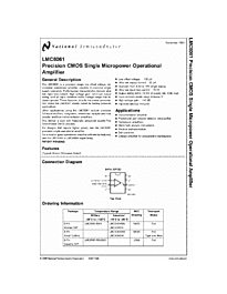 DataSheet LMC6061 pdf