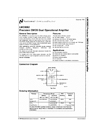 DataSheet LMC6082 pdf