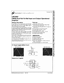 DataSheet LMC6482 pdf