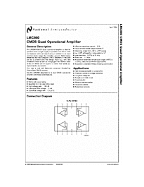 DataSheet LMC660 pdf