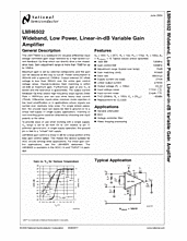 DataSheet LMH6502 pdf